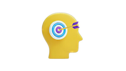 Target in Mind: Arrow Hitting the Bullseye