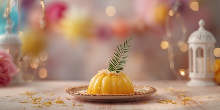 Quindim, a glossy egg-based dessert, highlighting rich sweetness and vibrant yellow color, World Food Day