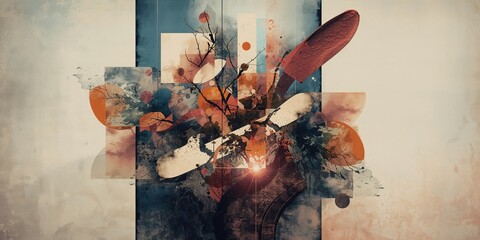 Textured grungy abstract backdrop serving as a layout or editorial background for visual content