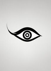 Obraz premium human eye vector illustration