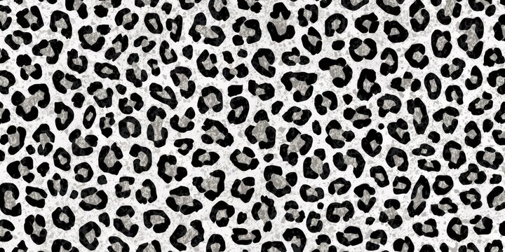 Textured leopard pattern as background for layout design, visual appeal and pattern recognition