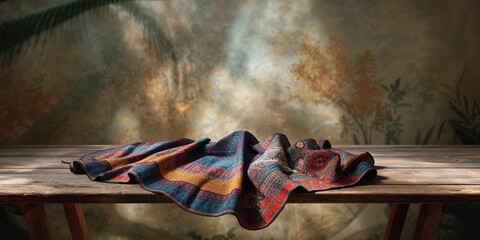 Traditional Batak sarong from North Sumatra fabric, emphasizing cultural attire and textile craftsmanship