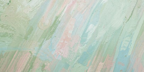 Fototapeta premium Wall featuring soft pastel abstract paint finish, ideal as a background for layouts or headlines