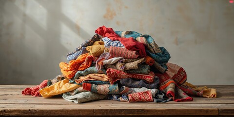 Close-up of a textured fabric background used for text and layout design, pattern clarity for editorial purposes