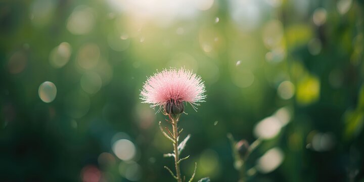 Close-up of soft flowers on hawksbeard plant, suitable for floral pattern design