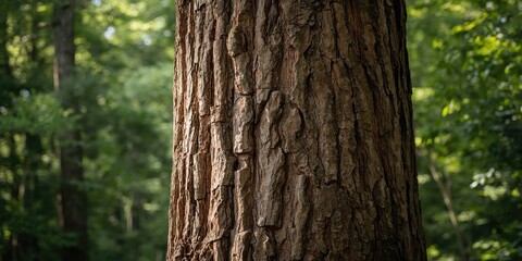 Obraz premium Shells of large trees vary with age, natural growth stages, seasonal change, Earth Day