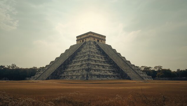 Remnants of the sacred Aztec city of Cholula, emphasizing cultural heritage preservation, World Heritage Day