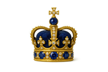 Golden crown representing royalty, monarchy, and power