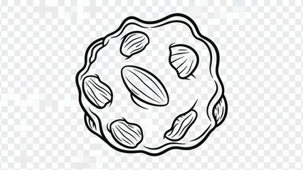 hand drawn vector illustration of an egg