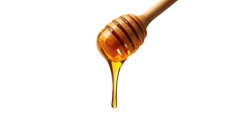 Close-up of honey oozing from honeycomb, illustrating raw honey extraction process