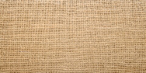 Jute hessian sackcloth woven burlap texture background in yellow beige cream color used for packaging or textile backdrop