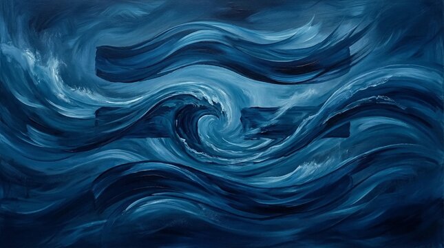 I Ching Trigram and Hexagram Symbols Forming Classic Bagua Divination Pattern Background
