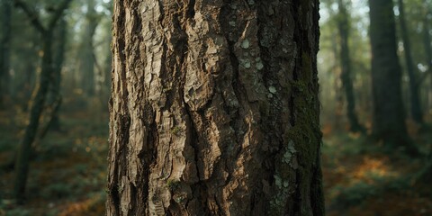 Obraz premium Weathered tree skin forming rustic wall background for natural decor, Earth Day