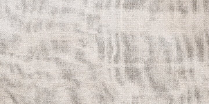 Jute hessian sackcloth canvas woven texture pattern background in light white color serving as a neutral backdrop for graphic design or branding