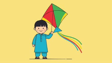 Basant Kite Festival &ndash; Pakistani Child