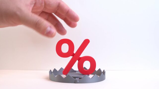 Percentage is like bait over a trap. Hidden terms and fees. Risk of overpaying or getting into debt. Financial traps, consumer protection, deceptive advertising. Credit awareness. Misleading offers.