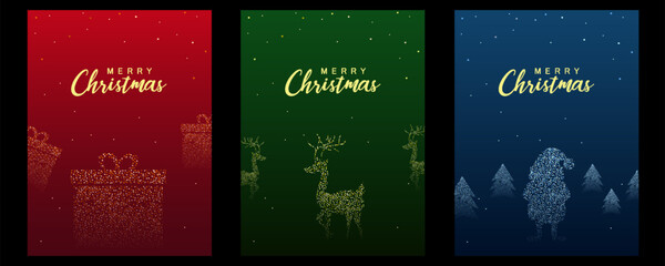 wintertime for Merry Christmas and Happy New Year seasonal greetings holiday background