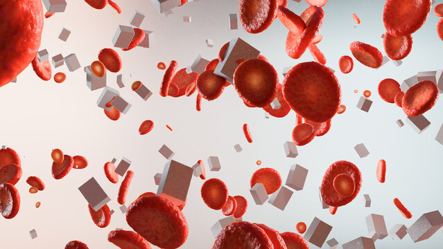 3D Diabetes Blood Sugar Animation: Glucose Fasting Levels, 4K Rendering	
