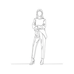 Hand-Drawn Professional Suit and Blazer Line Art