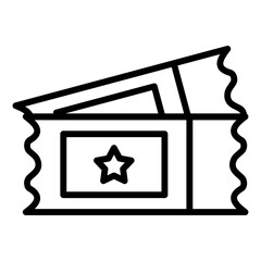 Cinema Ticket Icon