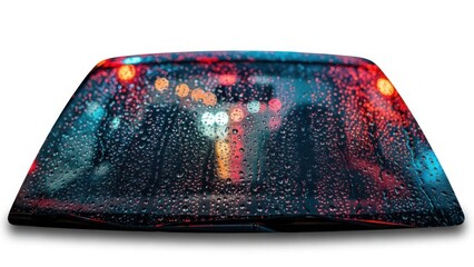 Colorful abstract background with bokeh lights