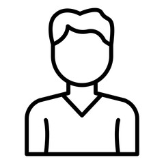 Obraz premium Male Icon