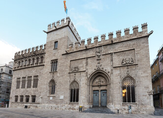 The Silk Exchange of the city of Valencia