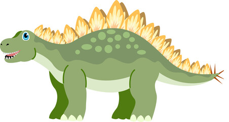 Hand drawn cute dinosaurs illustration © Randi