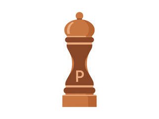 Fototapeta premium Pepper Grinder Icon Illustration