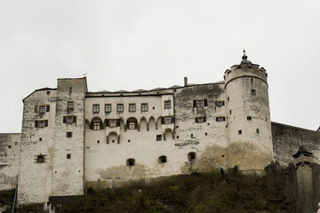 Hohensalzburg Fortress and the city of Salzburg