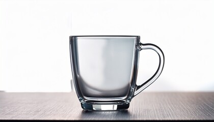 Glass Empty Cup Mock Up
