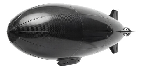 Obraz premium Lightweight airship featuring a carbon fiber structure and sleek design.