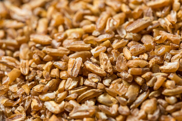 Raw Dry Organic Bulgar Wheat
