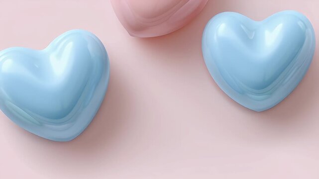 Abstrakte weiche Formen in Pastellfarben &ndash; moderner Hintergrund