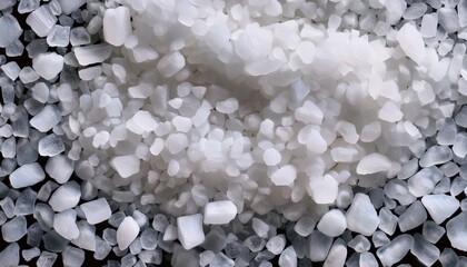 Coarse Sea Salt Background For Culinary Presentations Food Packaging Designs Or Healthy Lifestyle Blogs With Its Pure Clean And Crystalline Texture