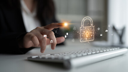 Cyber security safeguards data and systems. Cyber security uses AI, digital security protects cloud, Cyber security defends finance, and ensures access control. Latch
