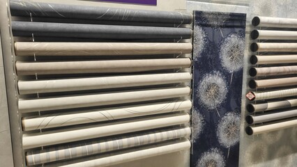 close up of steel pipes