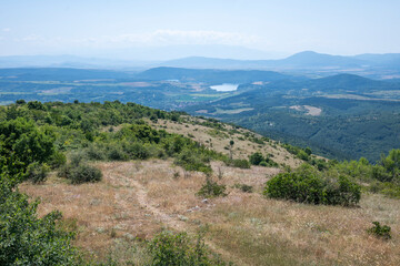 Fototapeta premium Landscape of Rudina mountain, Bulgaria