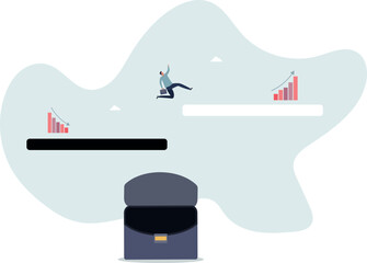 jump from a bad streak to a good one, the concept of success and struggle.