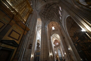 Interior of Segovia, Spain ,
12/06/2025.
 Cathedral Showing Gothic Architecture