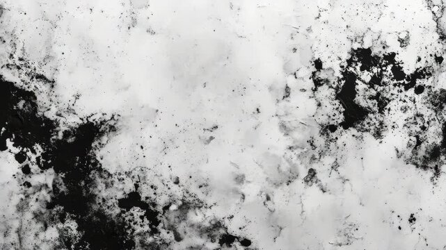 Dark and light splashes of paint on canvas