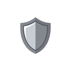 Modern Shield Icon Security, Protection, and Assurance