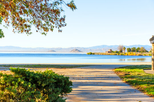 Pathway to Lake Perris State Recreation Tranquility