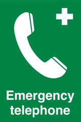 Emergency Telephone Signs