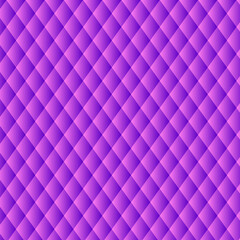 Obraz premium Seamless vibrant purple diamond pattern background with quilted texture suitable for upholstery or digital design projects