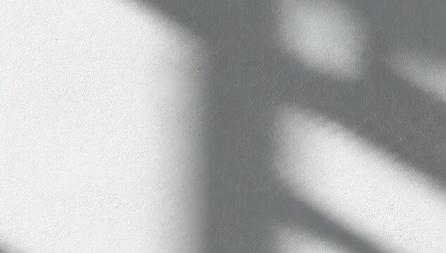 Clean realistic white background with subtle moving light shadows, minimal corporate style, soft lighting, seamless loop