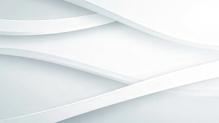 Vivid interlaced ribbons emphasizing sleek modern architectural aesthetic