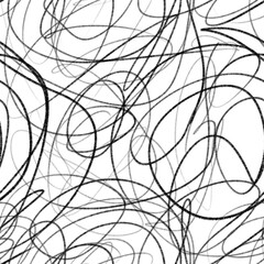 Obraz premium seamless pattern. abstract scribble style, hand drawn texture, simple and fun