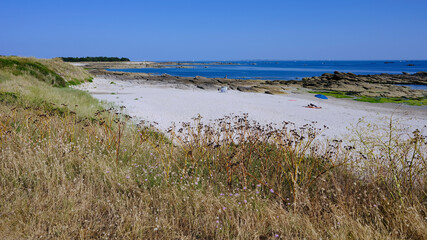 Quiberon peninsula near the "Pointe du Conguel", in the Morbihan department in Brittany in north-western France