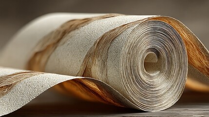 Minimalist 3D wall art with soft curves high resolution picture